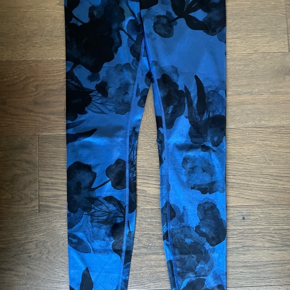 Lululemon Wunder Under Jumbo Inky Floral Black Inkwell - Picture 6 of 6